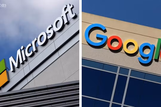 Doanh thu Microsoft, Google khởi sắc nhờ AI, điện toán đám mây