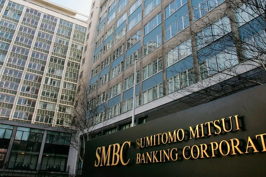 Trụ sở chính tại Tokyo của SMBC (Ảnh: Getty Images)