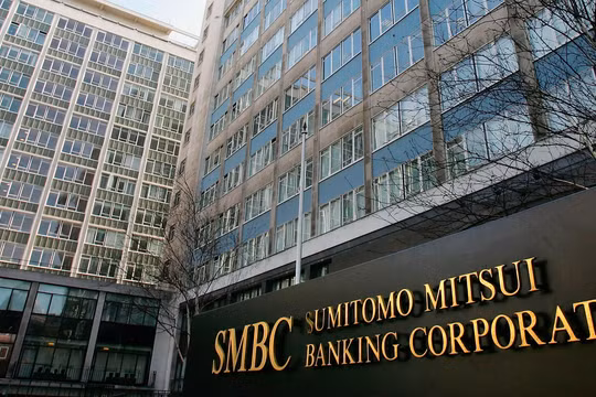 Trụ sở chính tại Tokyo của SMBC (Ảnh: Getty Images)