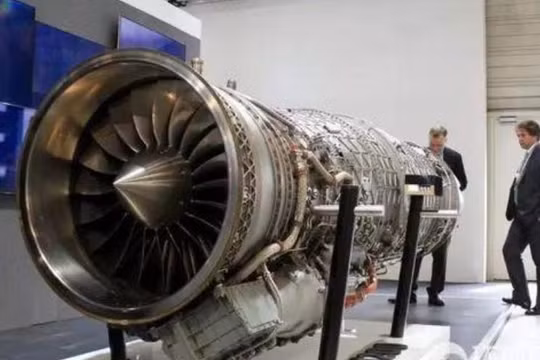 Động cơ EJ-200 do 4 nước châu Âu hợp tác nghiên cứu phát triển. Ảnh: Sina