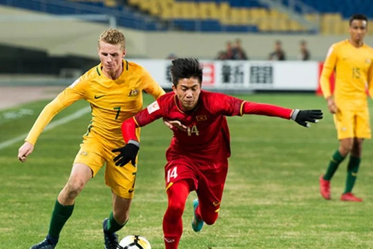 Bóng đá Việt Nam đã có sự tiến bộ vượt bậc. Ảnh: Sohu.