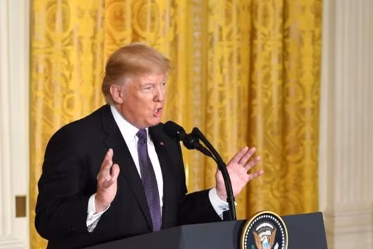 Tổng thống Mỹ Donald Trump. Ảnh: Tân Hoa xã