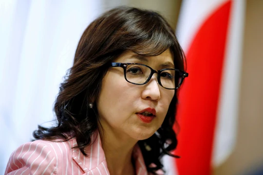 Bộ trưởng Quốc phòng Nhật Bản, bà Tomomi Inada 