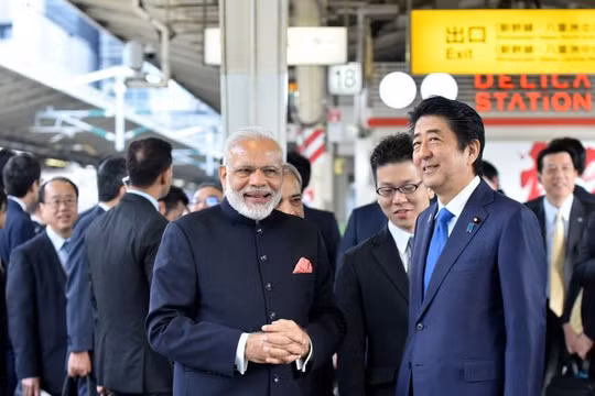 Thủ tướng Ấn Độ Narendra Modi thăm Nhật Bản. Ảnh: Asia Times