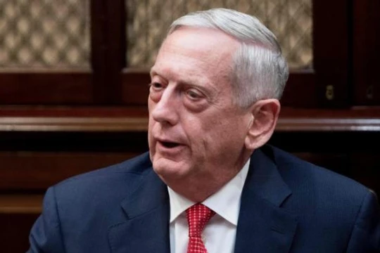 Bộ trưởng Quốc phòng Mỹ James Mattis. Ảnh: Cankao.
