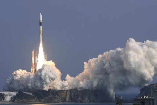 Nhật Bản phóng vệ tinh thu thập tình báo Radar-3. Ảnh: Sina.