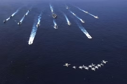 Cụm tấn công tàu sân bay Mỹ (ảnh tư liệu)