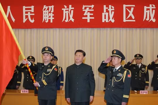 Chủ tịch Trung Quốc Tập Cận Bình coi trọng cải cách quân đội. Ảnh: Dwnews