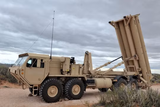 Hệ thống phòng thủ khu vực tầm cao đoạn cuối (THAAD) Mỹ (ảnh tư liệu)