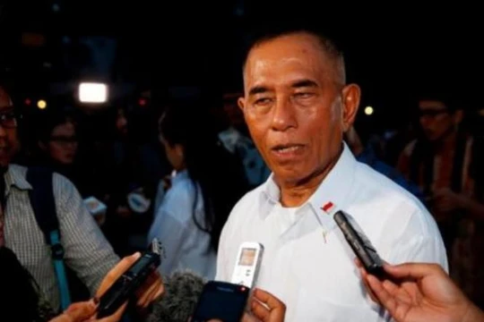 Bộ trưởng Quốc phòng Indonesia Ryamizard Ryacudu. Ảnh: Rilis Nasional