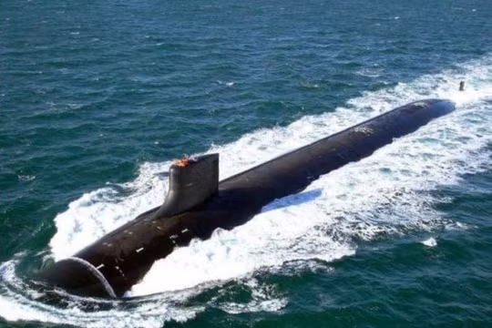 Tàu ngầm hạt nhân tấn công lớp Seawolf của Hải quân Mỹ. Ảnh: Cankao