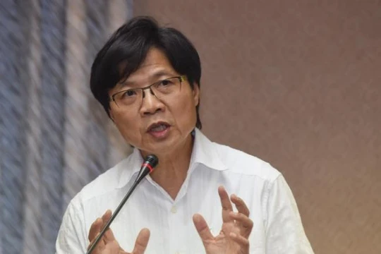 Diệp Tuấn Vinh, Bộ trưởng Nội vụ Đài Loan. Ảnh: Thời báo Tự do Đài Loan.