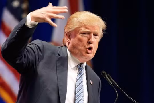 Tổng thống Mỹ Donald Trump. Ảnh; Jinse.