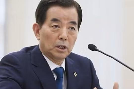 Bộ trưởng Quốc phòng Hàn Quốc Han Min-koo. Ảnh: Báo Phượng Hoàng, Hồng Kông.