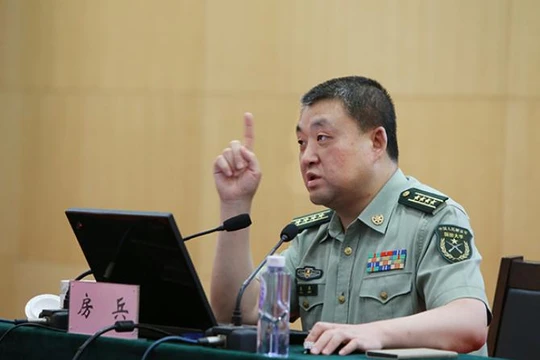 Nhà nghiên cứu Phòng Binh, Đại học Quốc phòng Trung Quốc (Ảnh tư liệu)