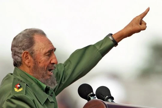 Nhà lãnh đạo Cuba Fidel Castro. Ảnh: Đa Chiều