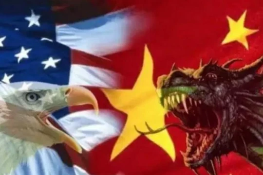 Chiến tranh thương mại Trung - Mỹ. Ảnh: Kaixian.