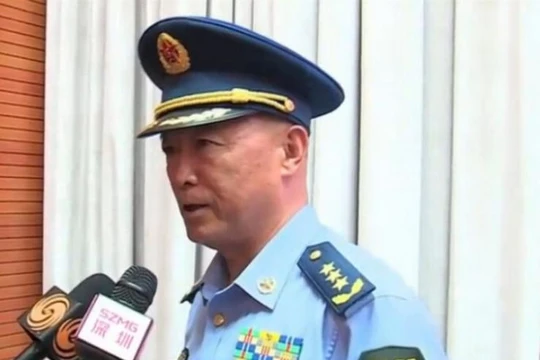 Mã Hiểu Thiên, Thượng tướng, Tư lệnh Không quân Trung Quốc. Ảnh: CCTV