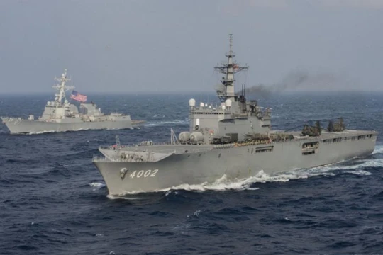 Mỹ thử nghiệm tên lửa đánh chặn SM-3 Block 2A (ảnh tư liệu)