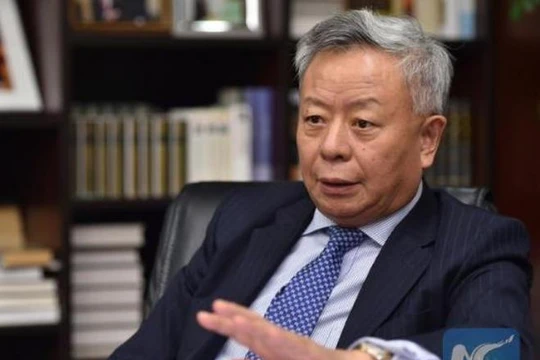 Ông Kim Lập Quần, Chủ tịch Ngân hàng đầu tư hạ tầng cơ sở châu Á (AIIB). Ảnh: Sina