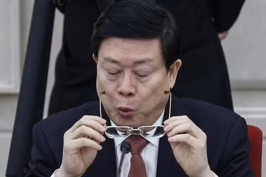 Hoàng Hưng Quốc, quyền Bí thư thành ủy, Chủ tịch thành phố Thiên Tân, Trung Quốc vừa bị ngã ngựa. Ảnh: Đa Chiều.