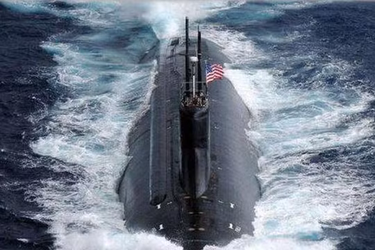 Tàu ngầm hạt nhân tấn công Connecticut SSN-22 lớp Seawolf của hải quân Mỹ. Ảnh: Sina.