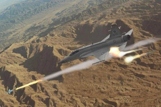 Máy bay chiến đấu JF-17 Thunder/FC-1 Kiêu Long. Ảnh: Cankao