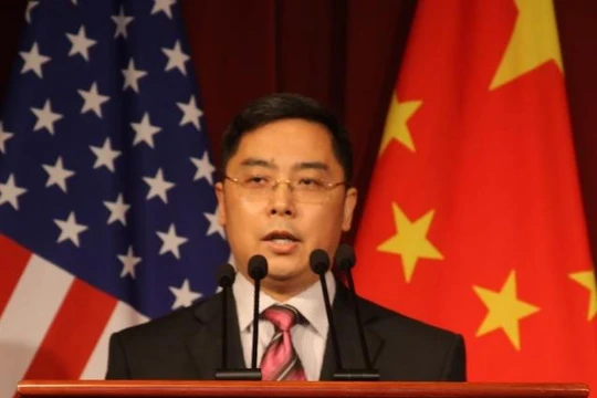 Công sứ Trung Quốc tại Mỹ Lý Khắc Tân. Ảnh: Sina.