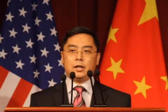 Công sứ Trung Quốc tại Mỹ Lý Khắc Tân. Ảnh: Sina.