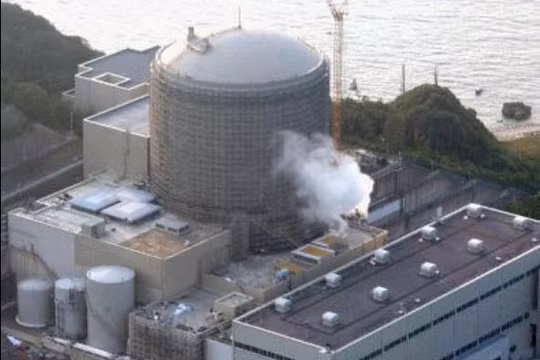 Nhà máy điện hạt nhân Nhật Bản. Ảnh: Sina.