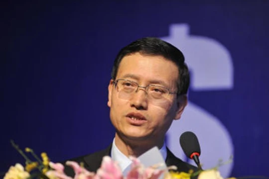 Vương Ngân Thành, nguyên phó bí thư đảng ủy, phó chủ tịch hội đồng quản trị, tổng giám đốc Tập đoàn bảo hiểm nhân dân Trung Quốc đã bị khởi tố. Ảnh: QQ.