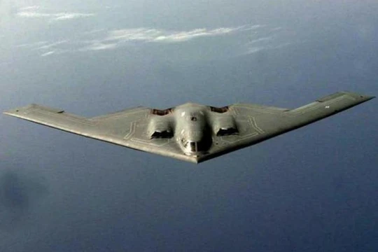 Máy bay ném bom chiến lược tàng hình B-2 Không quân Mỹ. Ảnh: Cankao