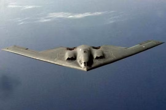 Máy bay ném bom chiến lược tàng hình B-2 Không quân Mỹ. Ảnh: Cankao