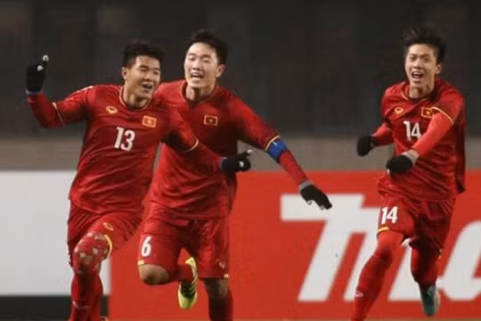 U23 Việt Nam giành chiến thắng trước đội bóng Iraq. 