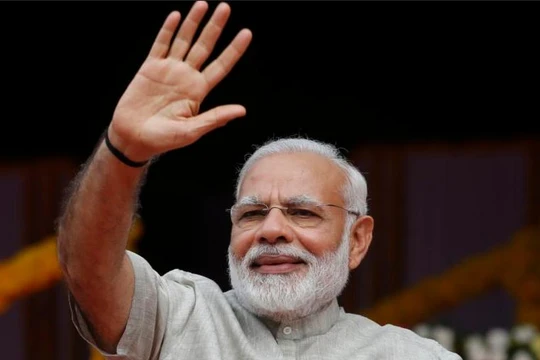 Thủ tướng Ấn Độ Narendra Modi thực hiện chính sách "cứng rắn" với Trung Quốc trong vấn đề biên giới. Ảnh: AP.