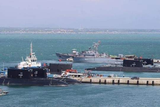 Tàu ngầm thông thường lớp Kilo của hải quân Việt Nam. Ảnh: Ifeng.