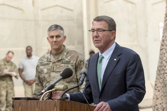 Bộ trưởng Quốc phòng Mỹ Ashton B. Carter (ảnh tư liệu)