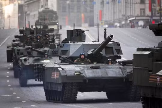 Xe tăng chiến đấu T-14 Amarta Nga (ảnh tư liệu)