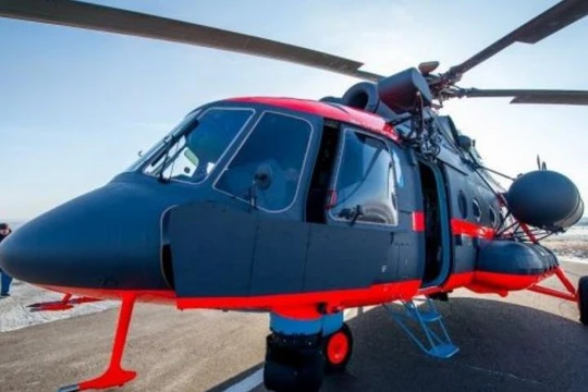 Máy bay trực thăng Bắc Cực Mi-8AMTSh-VN. Ảnh: Cankao