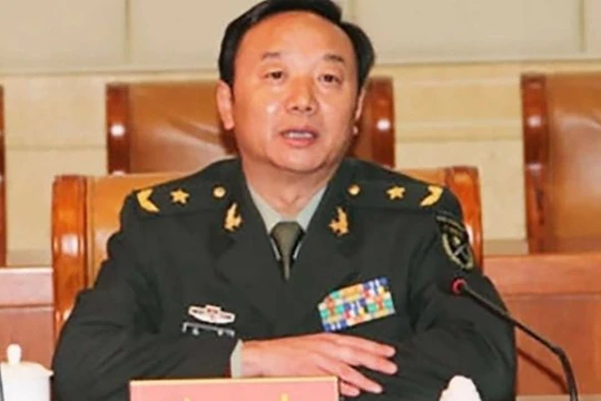 Thiếu tướng Trần Kiệt, chính ủy tập đoàn quân 42 Chiến khu miền Nam, Quân đội Trung Quốc tự sát chưa rõ nguyên nhân. Ảnh: SCMP