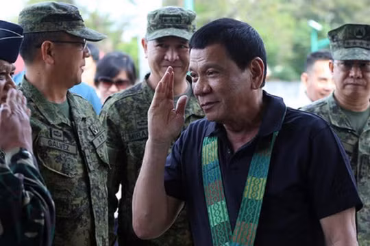 Tổng thống Philippines Rodrigo Duterte. Ảnh: Breaking News