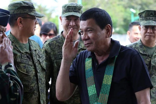 Tổng thống Philippines Rodrigo Duterte. Ảnh: Breaking News