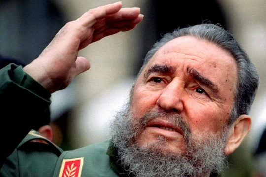 Lãnh tụ cách mạng Cuba Fidel Castro (ảnh tư liệu)
