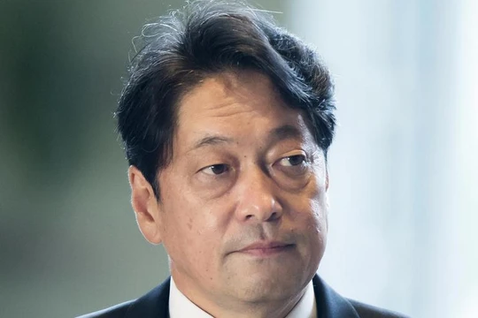 Ông Itsunori Onodera quay trở lại làm Bộ trưởng Quốc phòng Nhật Bản sau cuộc cải tổ nội các Nhật Bản ngày 3/8/2017. Ảnh: The Straits Times.