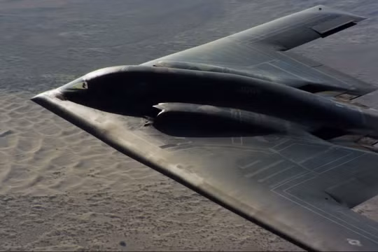 Máy bay ném bom chiến lược tàng hình B-2A Spirit Mỹ. Ảnh: Người quan sát, Trung Quốc.