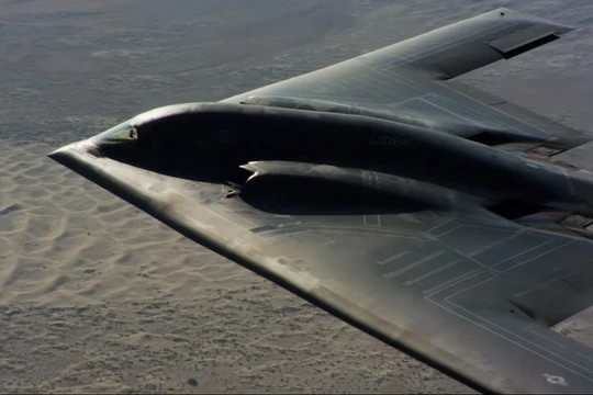 Máy bay ném bom chiến lược tàng hình B-2A Spirit Mỹ. Ảnh: Người quan sát, Trung Quốc.