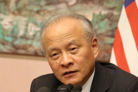 Đại sứ Trung Quốc tại Mỹ Thôi Thiên Khải. Ảnh: Sina.