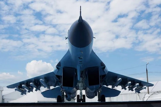 Máy bay chiến đấu hạng nhẹ MiG-35 Nga. Ảnh: Huanqiu.