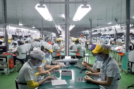 Xưởng lắp ráp của Samsung Việt Nam