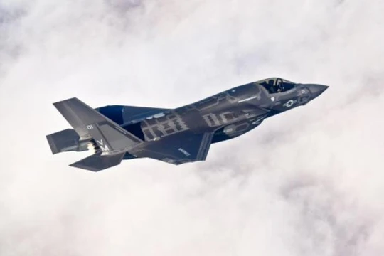 Máy bay chiến đấu F-35B Mỹ. Ảnh: Reuters